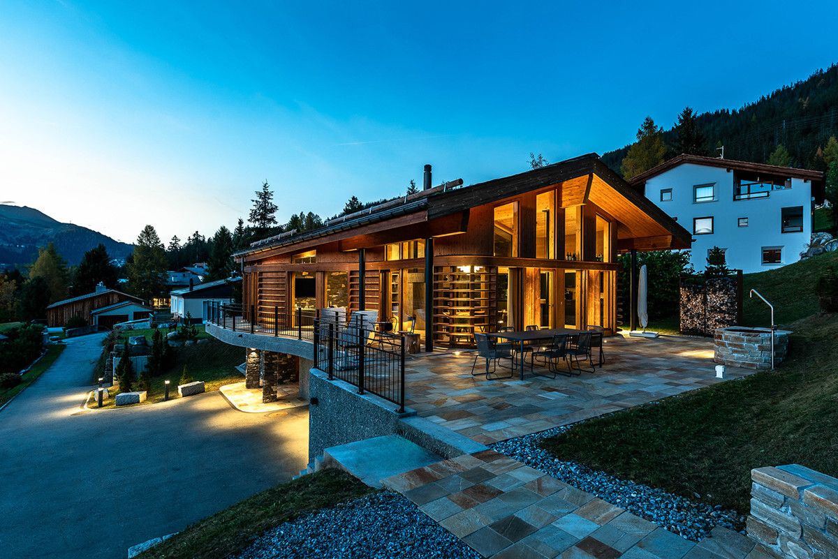 Esclusiva casa per vacanze a Lenzerheide dal design moderno